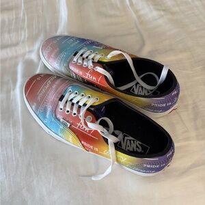 Vans Authenic Pride Rainbow Men’s 9.5